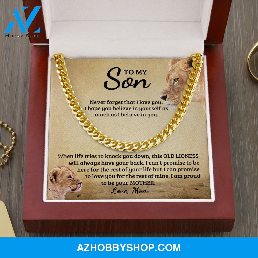 Son - Watch You - Cuban Link Chain