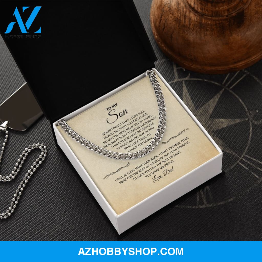 Son - You Make Me Proud - Cuban Link Chain