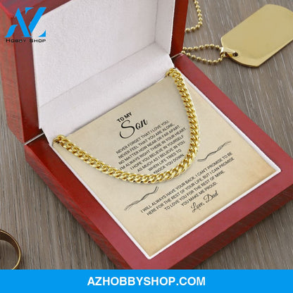 Son - You Make Me Proud - Cuban Link Chain