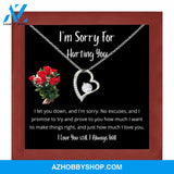 Sorry Forgive Me Apology love Necklace