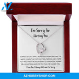 Sorry is such a small word - Forever Love Necklace