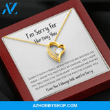 Sorry is such a small word - Forever Love Necklace