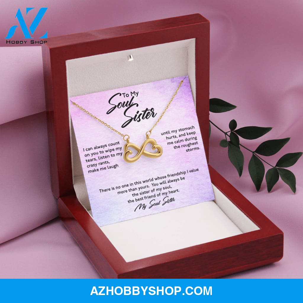 Soul Sister - Friendship & Value - Infinity Necklace