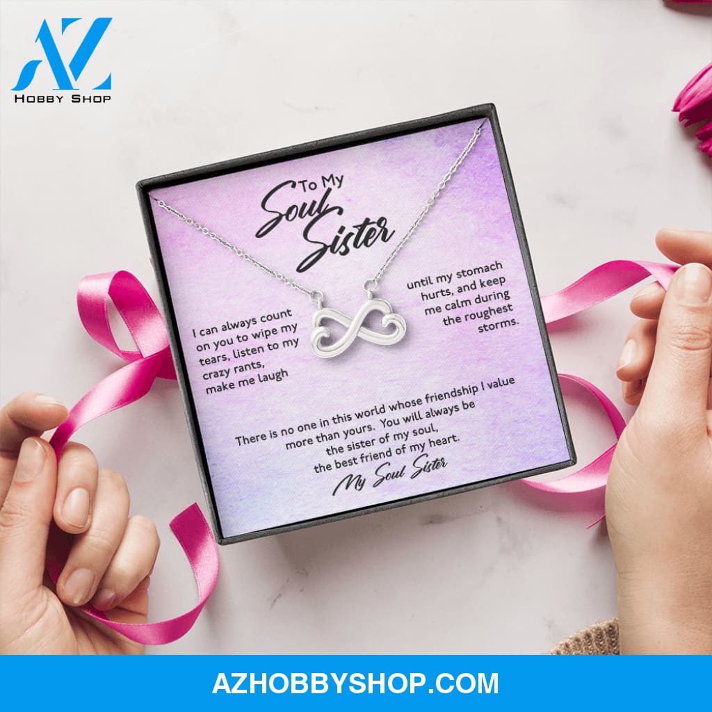 Soul Sister - Friendship & Value - Infinity Necklace