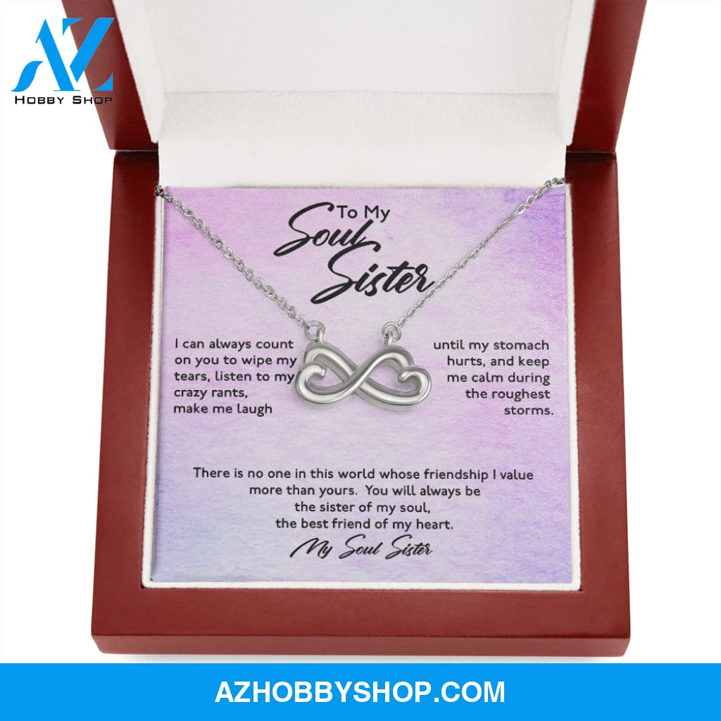 Soul Sister - Friendship & Value - Infinity Necklace