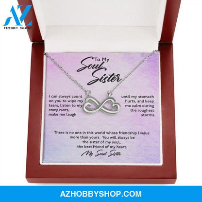 Soul Sister - Friendship & Value - Infinity Necklace