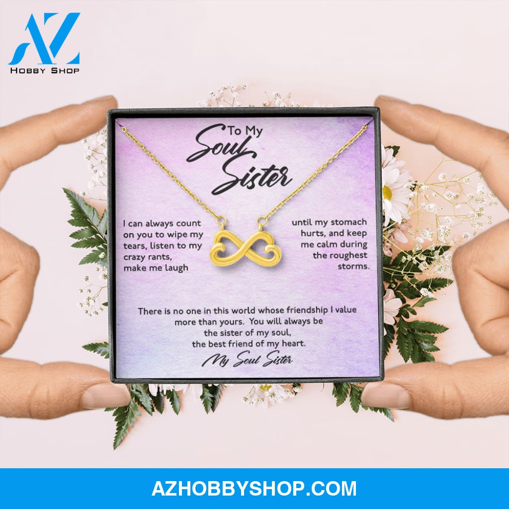 Soul Sister - Friendship & Value - Infinity Necklace