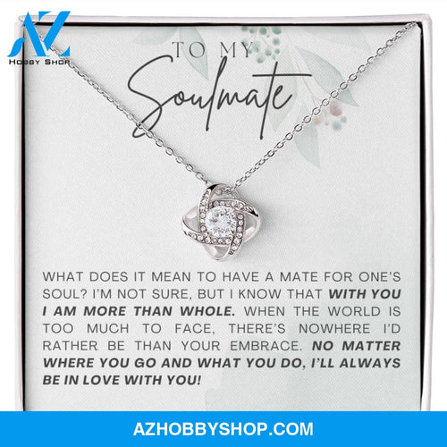 Soulmate - Be In Love - Love Knot Necklace