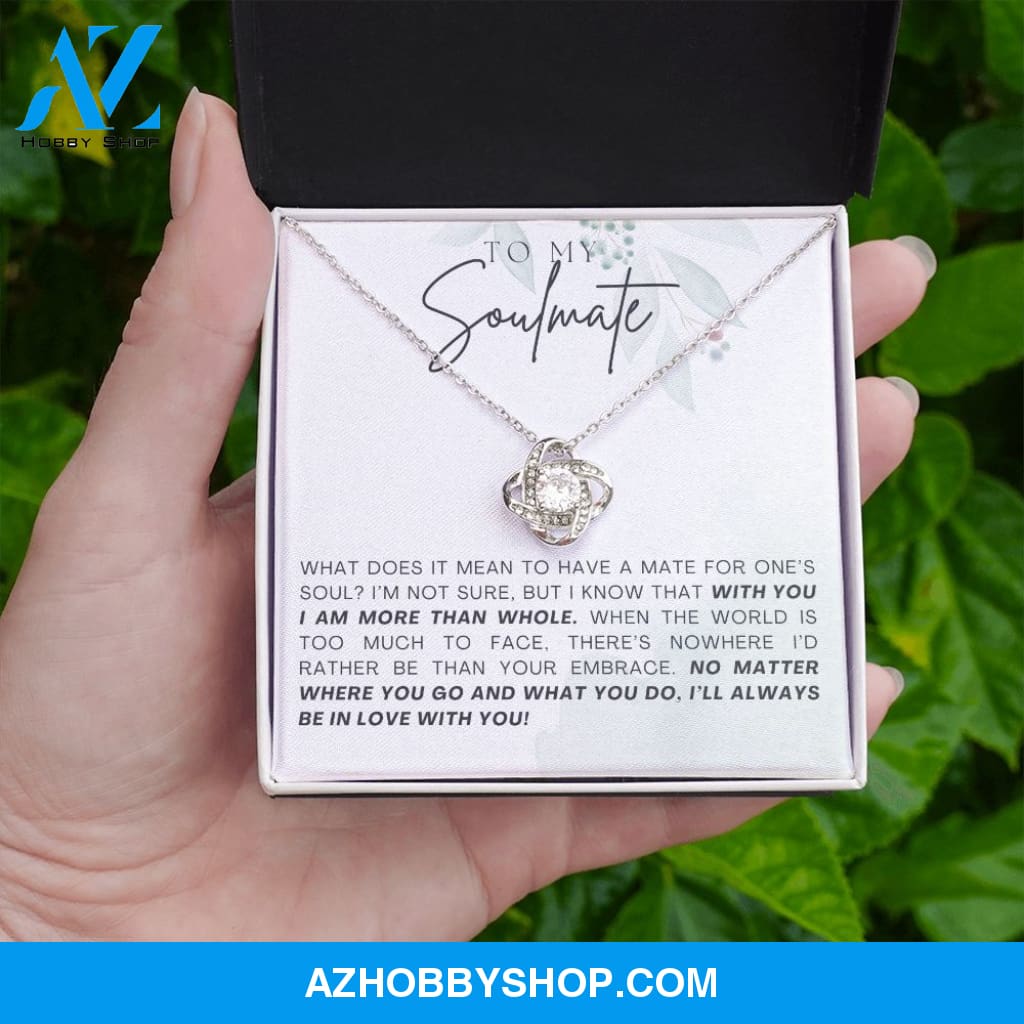 Soulmate - Be In Love - Love Knot Necklace