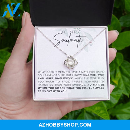 Soulmate - Be In Love - Love Knot Necklace