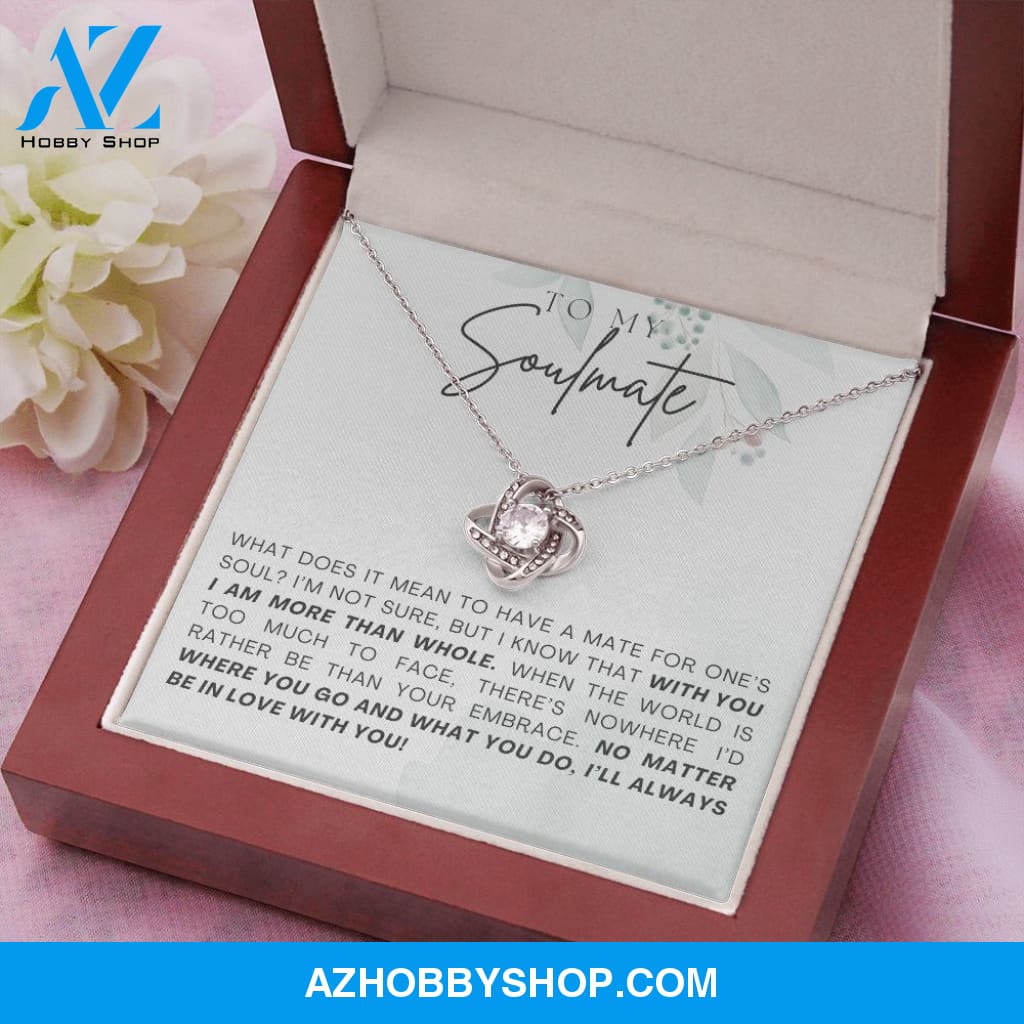 Soulmate - Be In Love - Love Knot Necklace