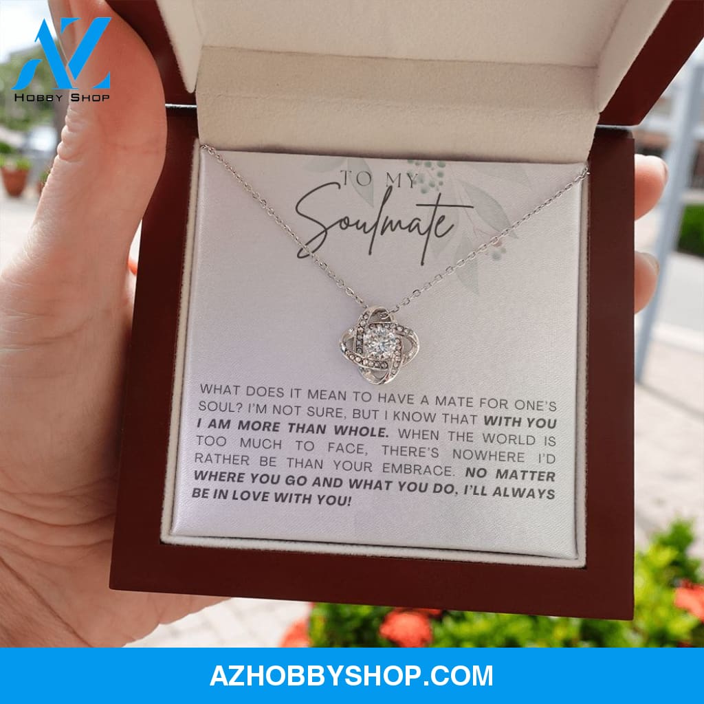 Soulmate - Be In Love - Love Knot Necklace