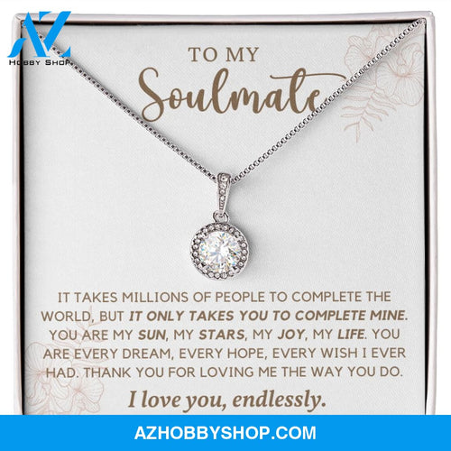 Soulmate - Complete Mine - Eternal Hope Silver Necklace