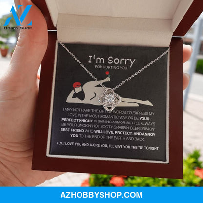 Soulmate - I'm Sorry - Love Knot Necklace