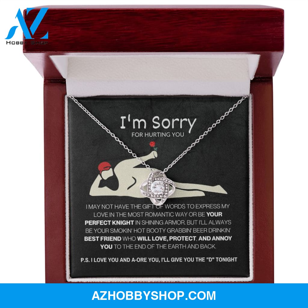 Soulmate - I'm Sorry - Love Knot Necklace