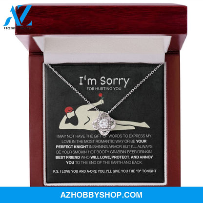 Soulmate - I'm Sorry - Love Knot Necklace