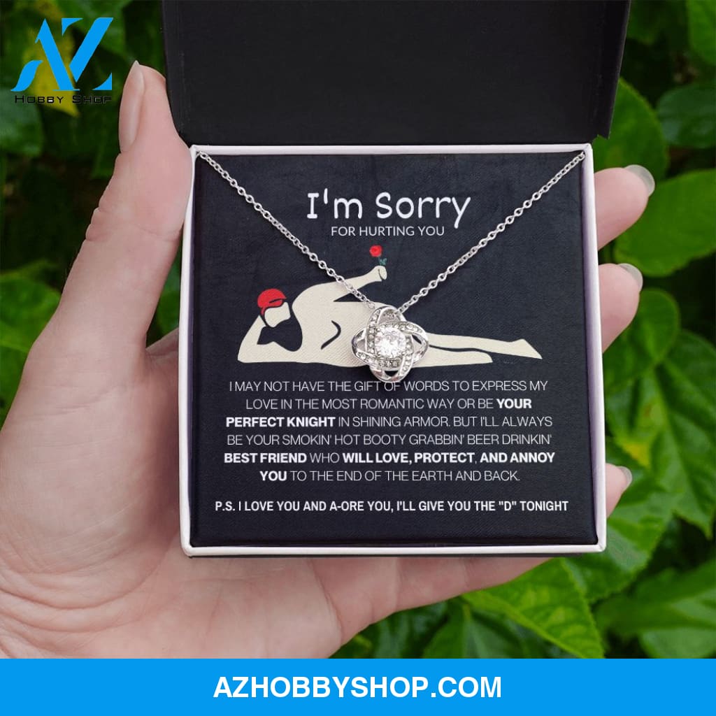 Soulmate - I'm Sorry - Love Knot Necklace