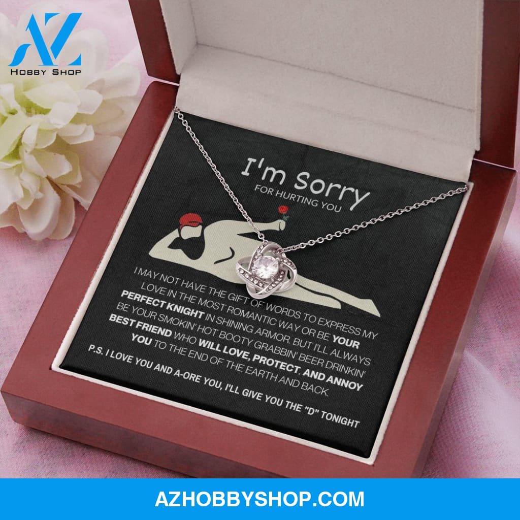 Soulmate - I'm Sorry - Love Knot Necklace
