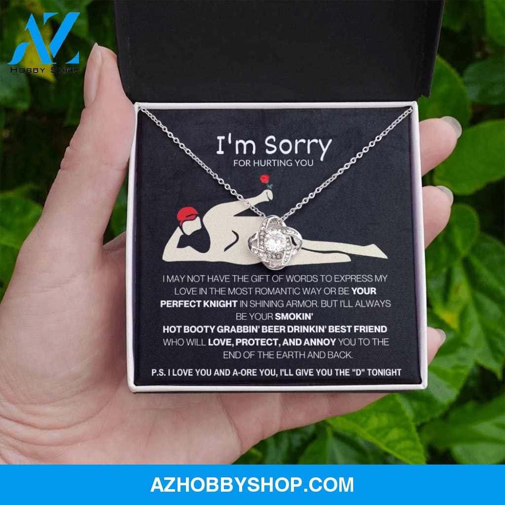 Soulmate - I'm Sorry - Love Knot Necklace