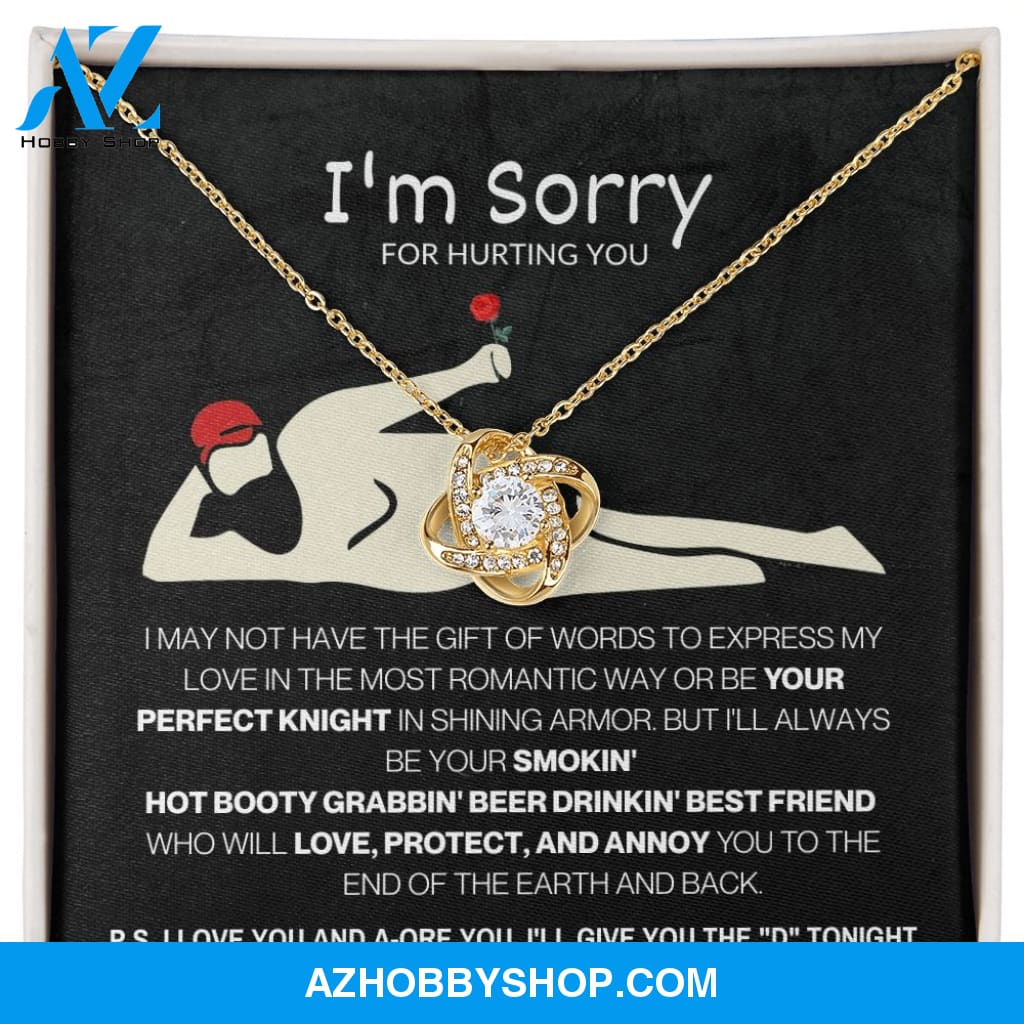 Soulmate - I'm Sorry - Love Knot Necklace