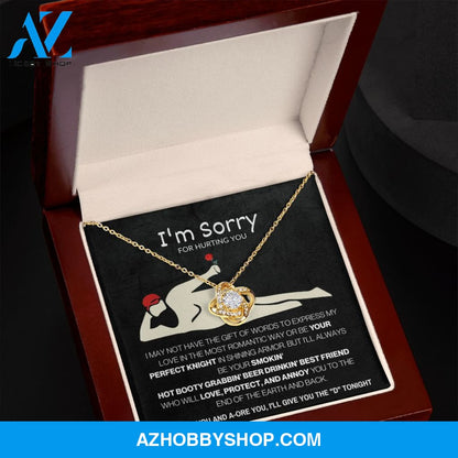 Soulmate - I'm Sorry - Love Knot Necklace