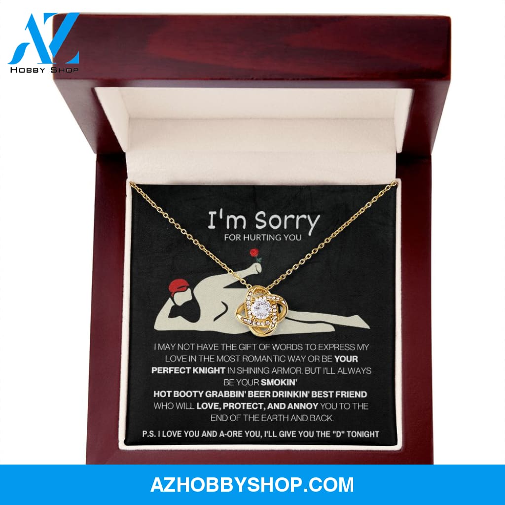 Soulmate - I'm Sorry - Love Knot Necklace