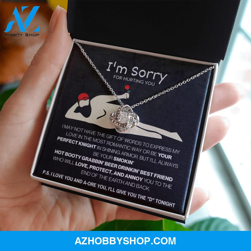 Soulmate - I'm Sorry - Love Knot Necklace
