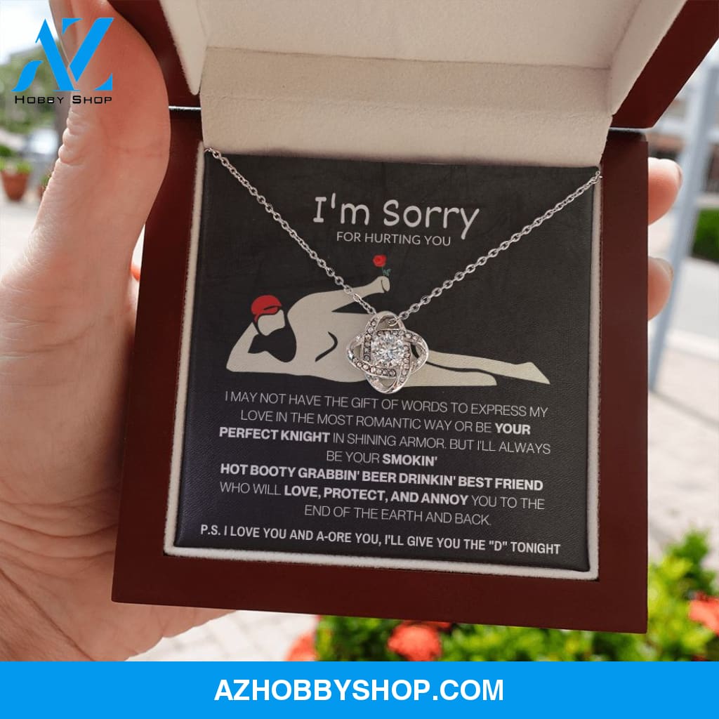 Soulmate - I'm Sorry - Love Knot Necklace