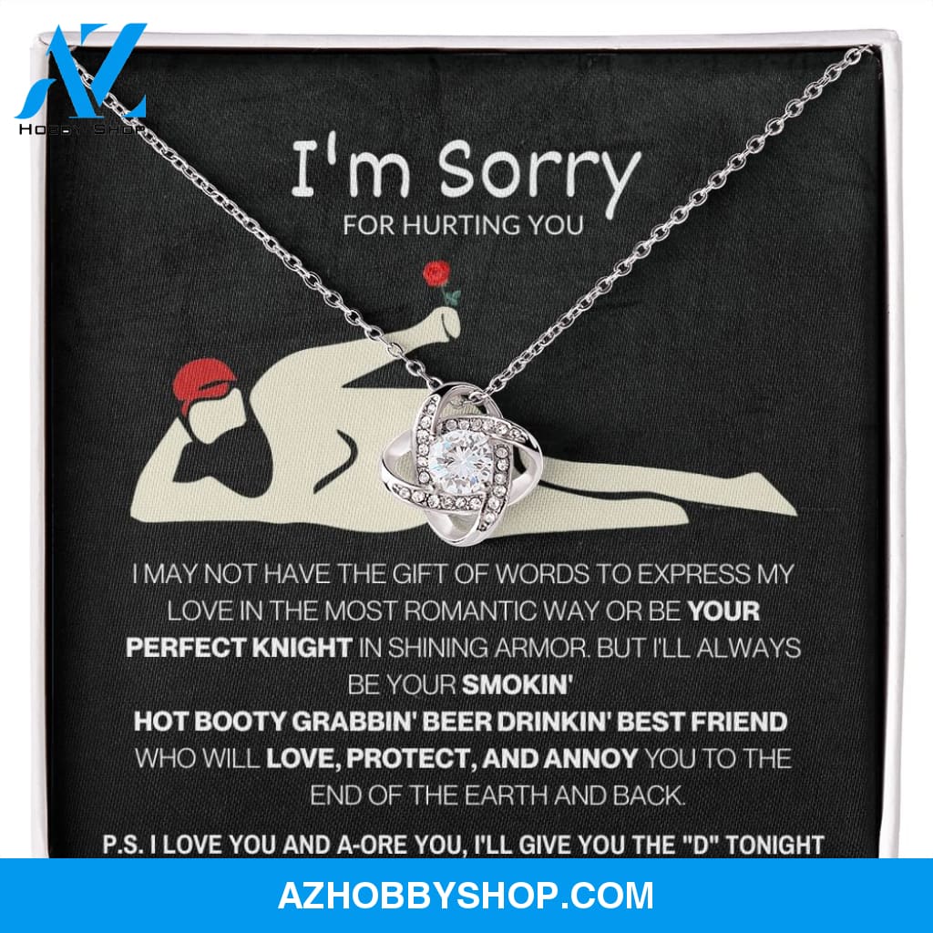 Soulmate - I'm Sorry - Love Knot Necklace