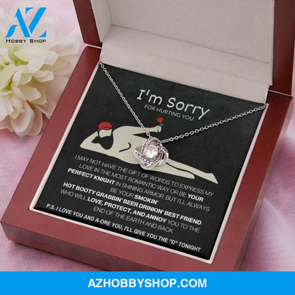 Soulmate - I'm Sorry - Love Knot Necklace