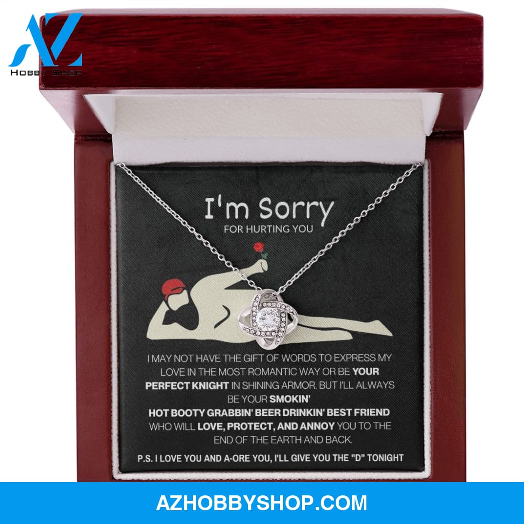 Soulmate - I'm Sorry - Love Knot Necklace