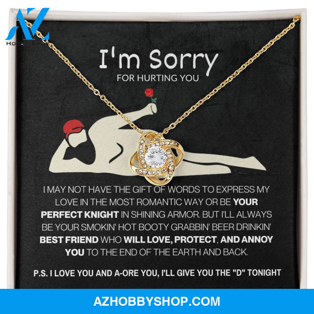 Soulmate - I'm Sorry - Love Knot Necklace
