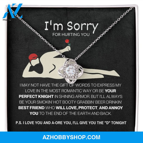 Soulmate - I'm Sorry - Love Knot Necklace
