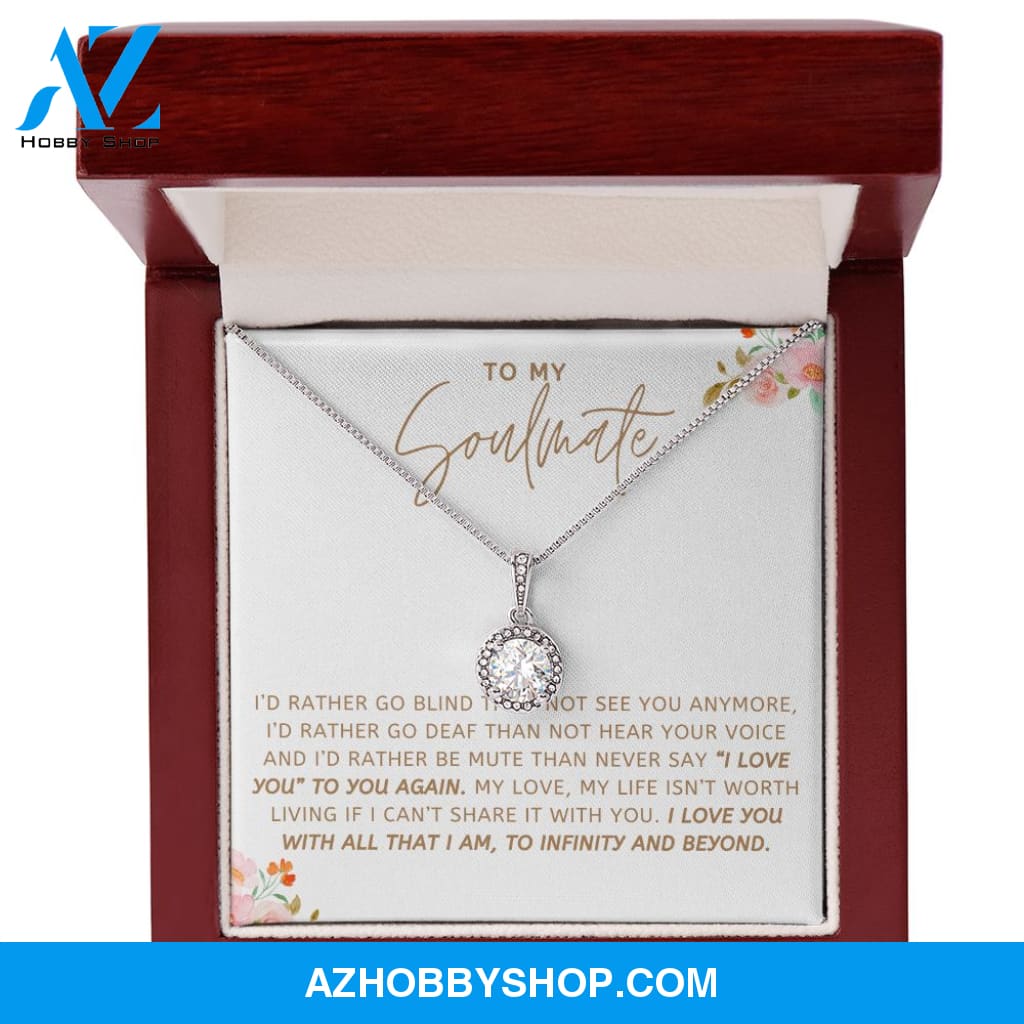 Soulmate - Infinity And Beyond - Eternal Hope Silver Necklace