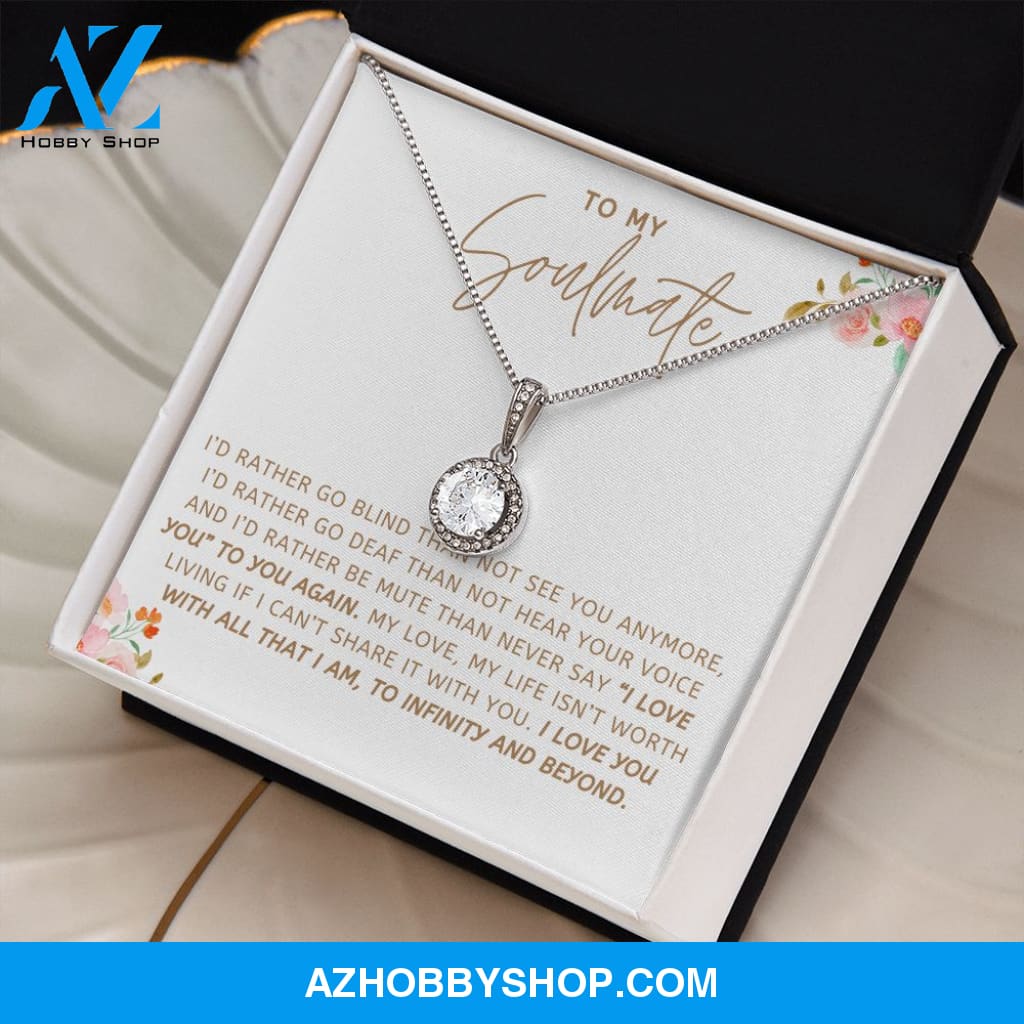 Soulmate - Infinity And Beyond - Eternal Hope Silver Necklace