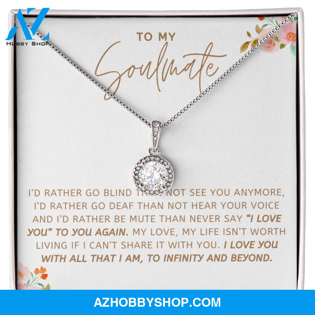 Soulmate - Infinity And Beyond - Eternal Hope Silver Necklace