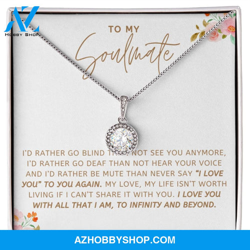 Soulmate - Infinity And Beyond - Eternal Hope Silver Necklace