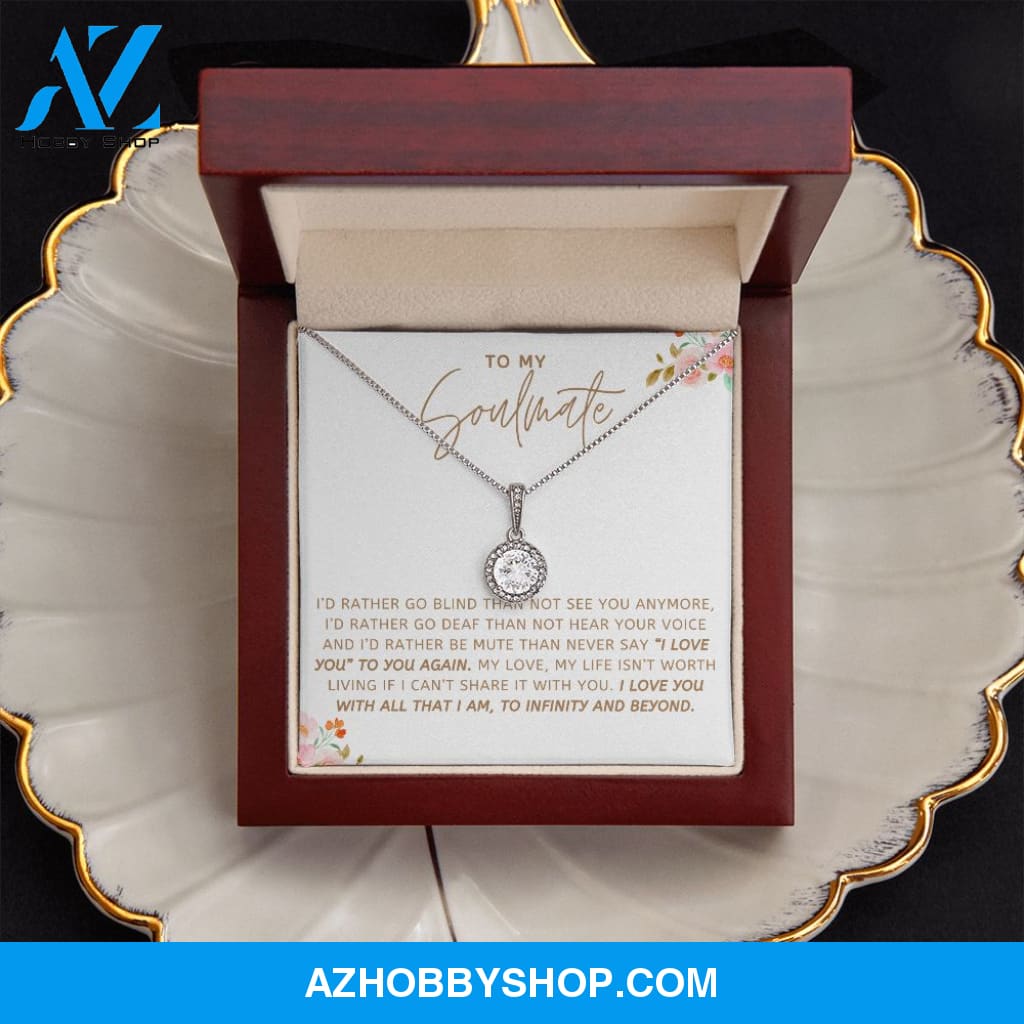 Soulmate - Infinity And Beyond - Eternal Hope Silver Necklace