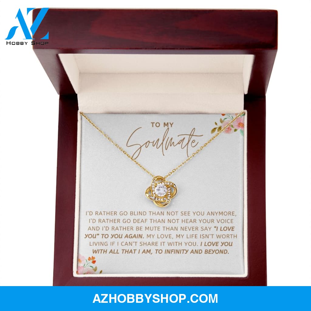 Soulmate - Infinity And Beyond - Love Knot Necklace