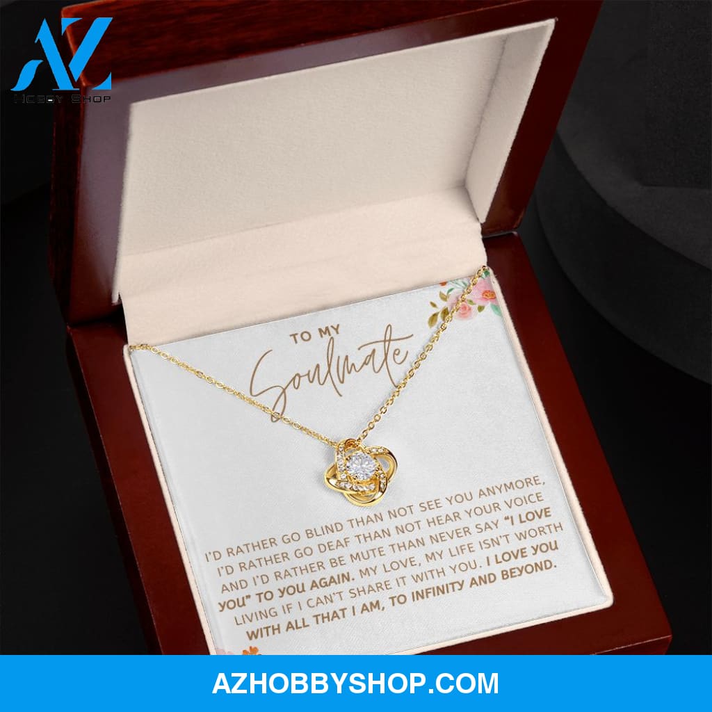 Soulmate - Infinity And Beyond - Love Knot Necklace