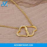 (Soulmate) Last Everything - Solid Gold with Diamonds Necklace