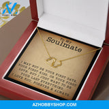 (Soulmate) Last Everything - Solid Gold with Diamonds Necklace
