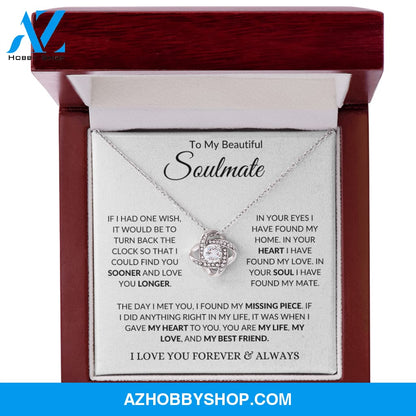 Soulmate | Love Knot Necklace