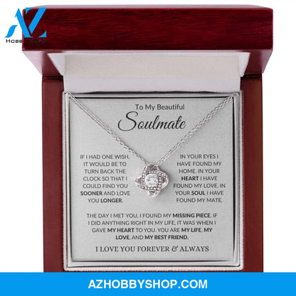 Soulmate | Love Knot Necklace