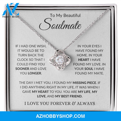 Soulmate | Love Knot Necklace