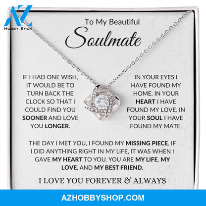 Soulmate | Love Knot Necklace