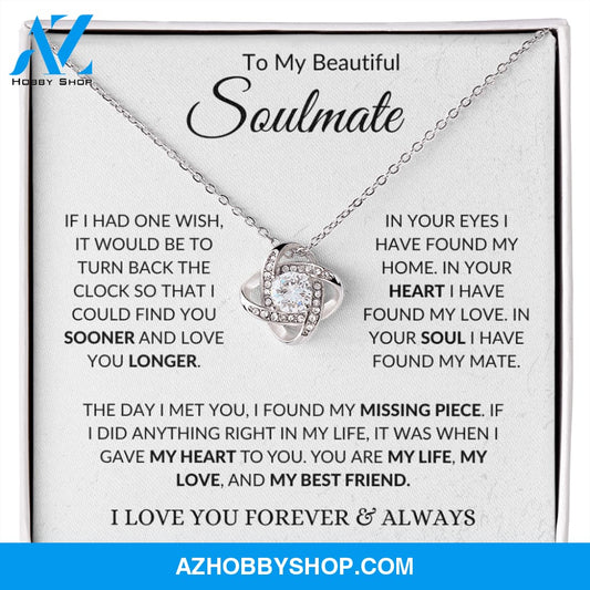 Soulmate | Love Knot Necklace