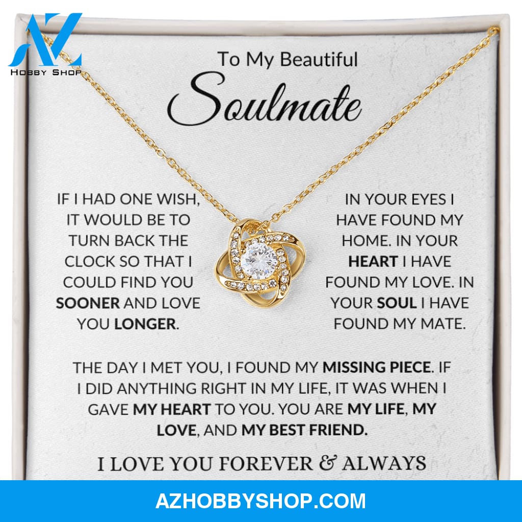 Soulmate | Love Knot Necklace