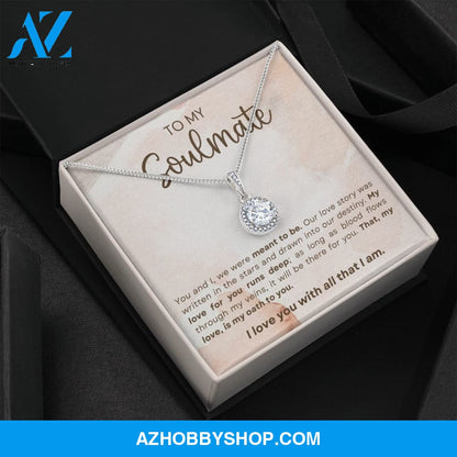 Soulmate - Meant To Be - Eternal Hope Silver Necklace