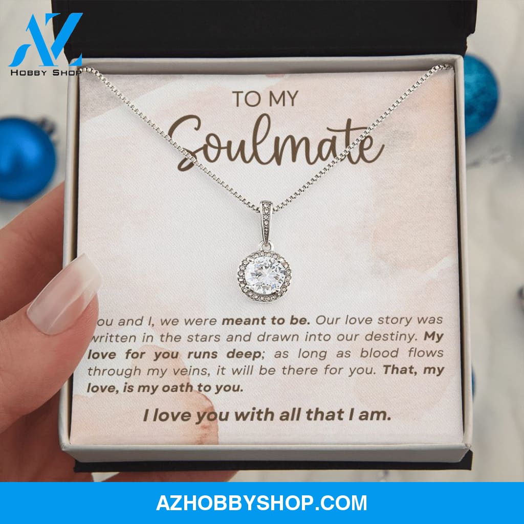 Soulmate - Meant To Be - Eternal Hope Silver Necklace
